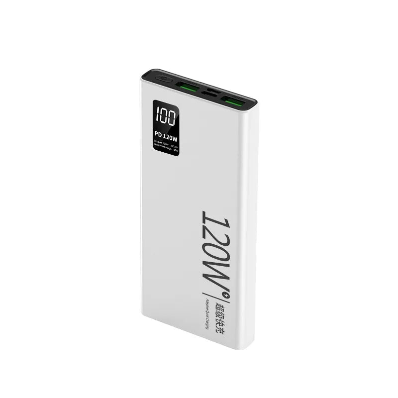 For Xiaomi Original Powerbank 50000mAh External Spare Battery Portable Charger Super Fast Charging For iPhone Android Power Bank