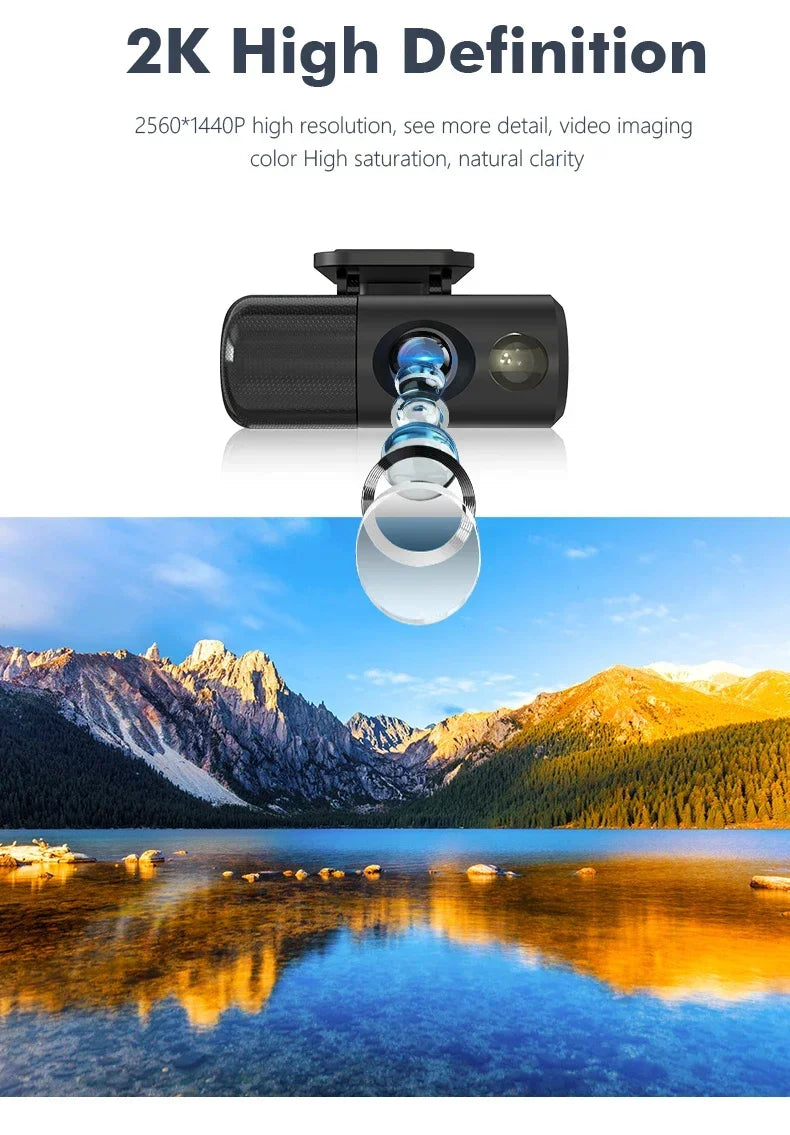 Mini Camera 1080P 2K HD Body Cam Portable Small Digital Video Recorder Police Night Vision Miniature Camcorder 1.3 Inch Bodycam