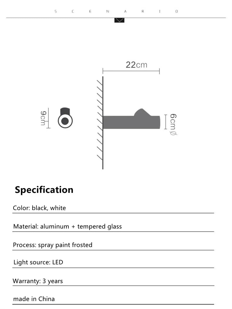 led outdoor wall light ip65 waterproof wall washer light garden light garden balcony outdoor wall light stair aisle light
