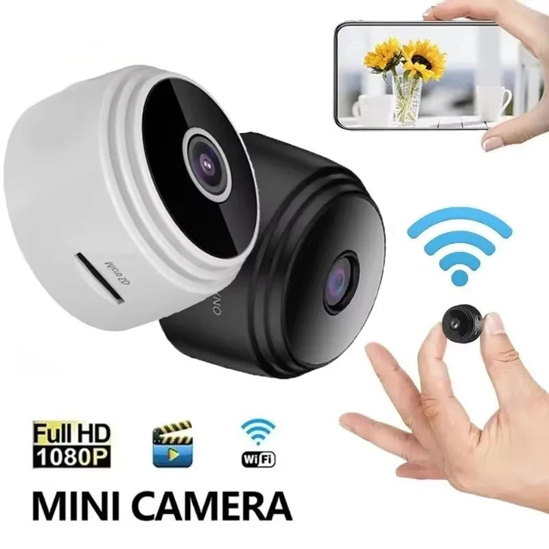 Monitoring Camera Mobile 1080P HD WiFi Surveillance Cameras Sensor Camcorder Web Video Smart Home Safety Wireless Security Camer
