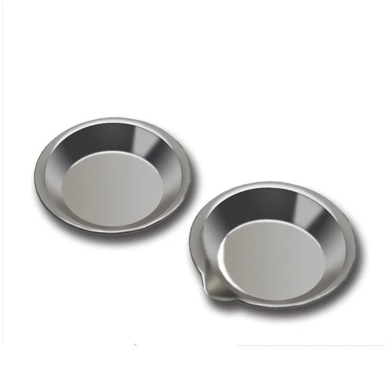 1/5/10Pcs Stainless Steel Painting Color Bowls Oil Paint Trays Paint Color Mixing Cups Color Mixer Children DIY Painting Tools