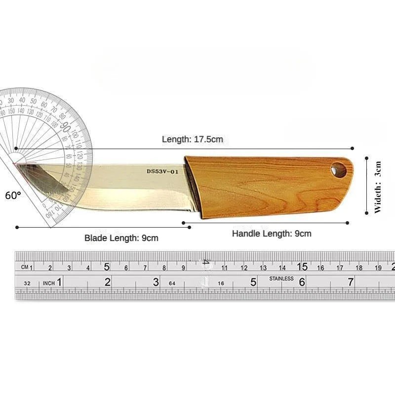 Outdoor Camping Convenient Multi Functional Pocket Tactical Knife Suitable fo Wilderness Survival fruit knif Stainless Steel