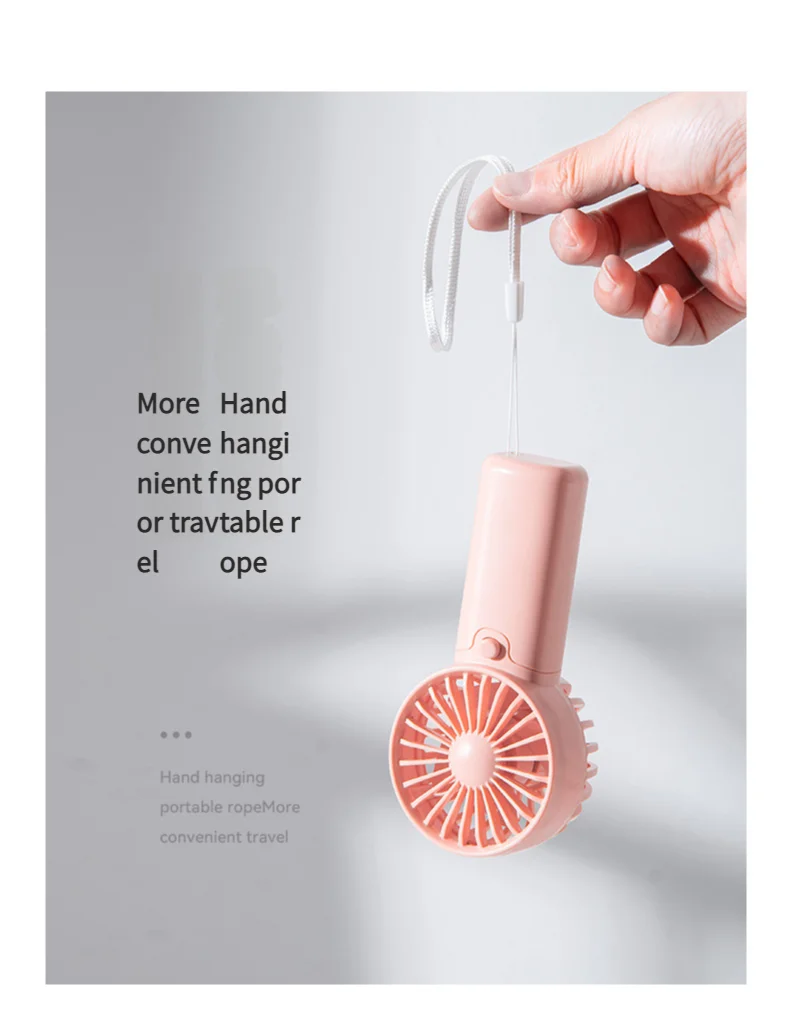 MEET SUN Portable Fan, Creative Compact Pocket Handheld Fan, Lightweight Mini Fan (AAA Batteries Not Included)