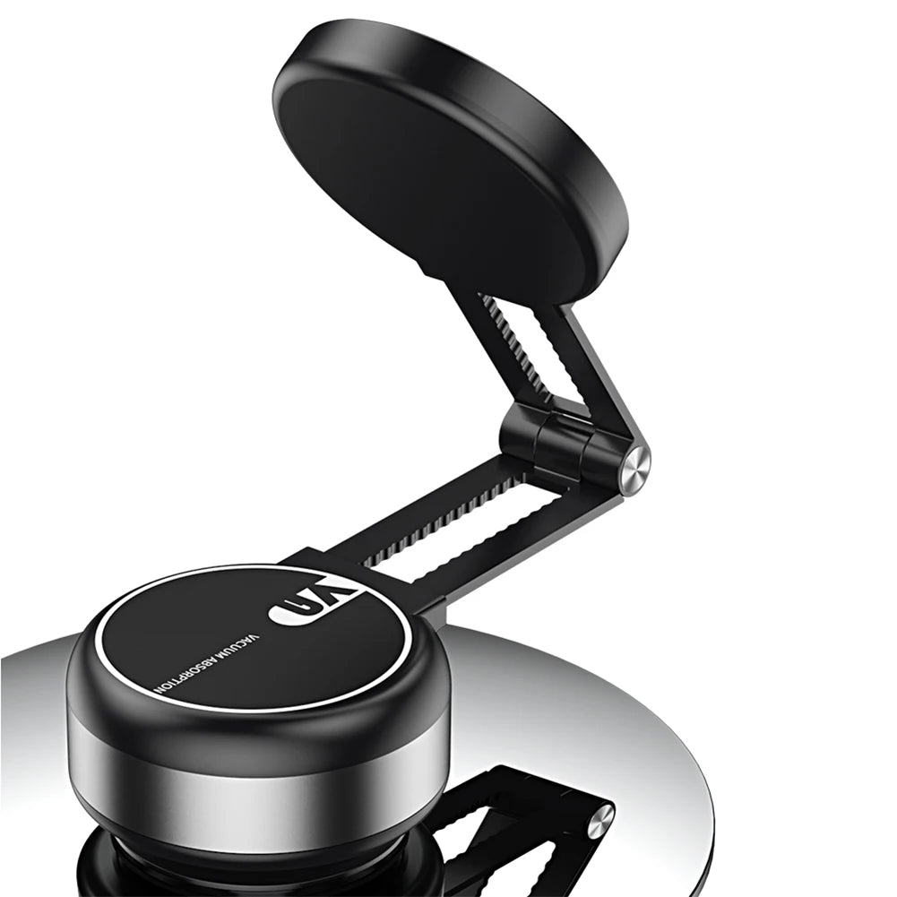 Magnetic Suction Cup Phone Mount for iPhone 16 15 14 Pro Max 360° Adjustable Vacuum Phone Holder for Car/Mirror/Smooth Surface