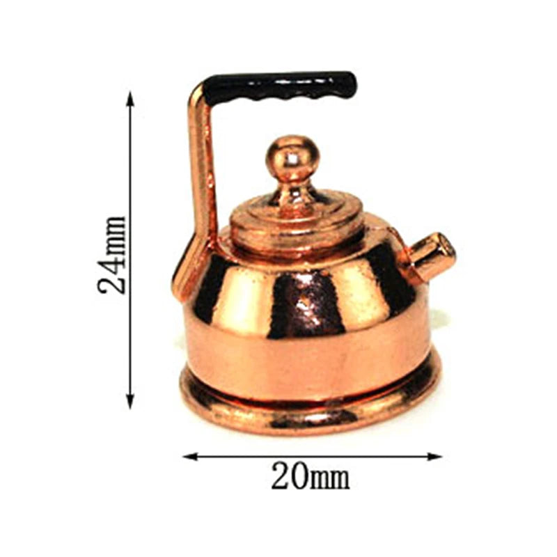 1PC Dollhouse 1/12 Scale Mini Bread Machine Miniature Kitchen Access Toaster Home Decoration Spoon Shovel Cookware Model