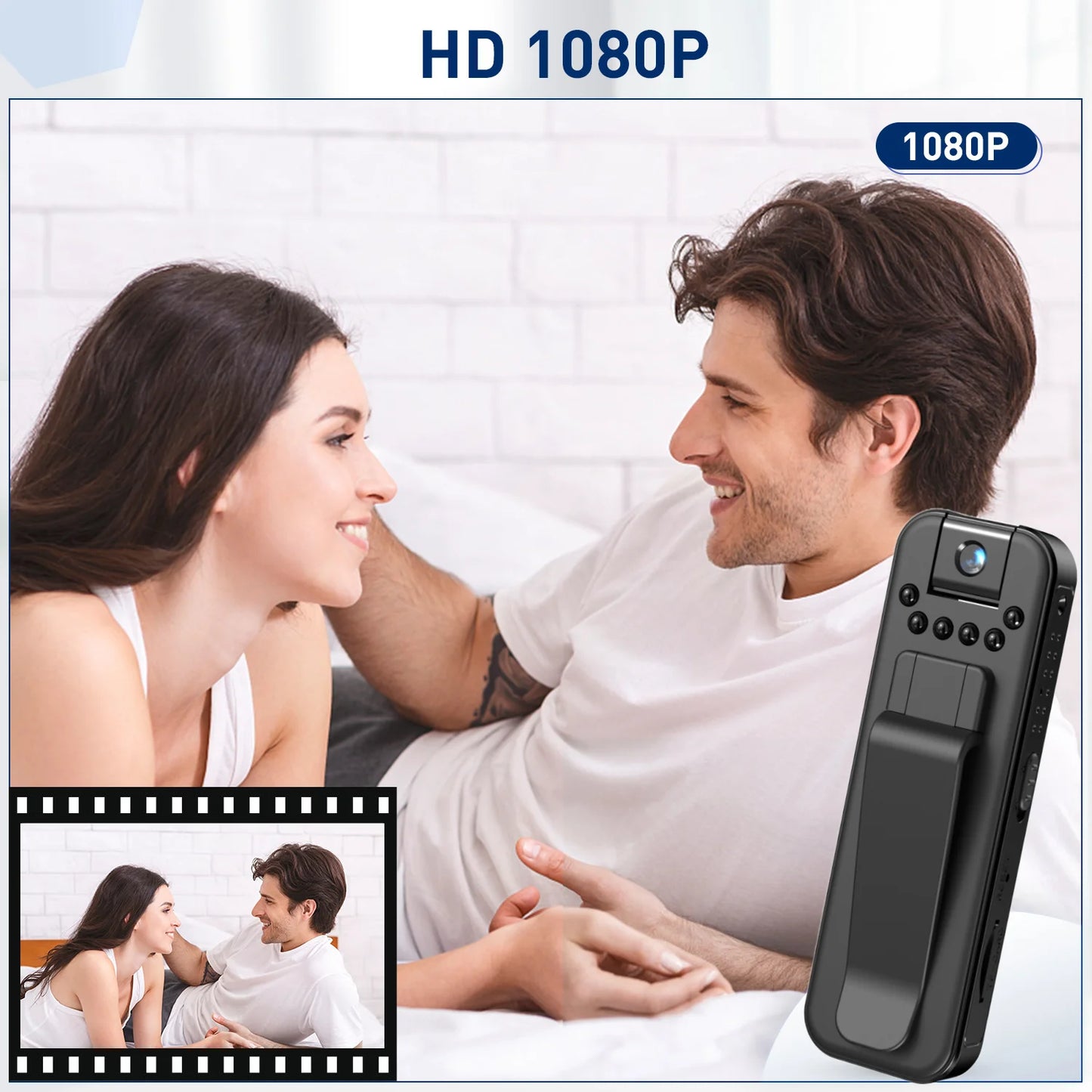 Mini Camera Portable Small Digital Video Recorder Police BodyCam Infrared Night Vision Miniature Camcorder