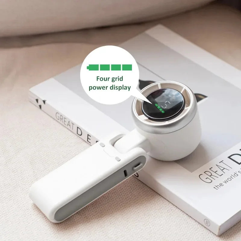 Portable Mini Handheld Fan Multi-functional Foldable Fan USB Rechargeable Mini Turbine Fan Mini Table Fan