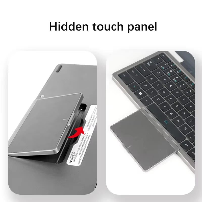 GLF-S2 Dual Screen Laptop 10.9+10.95 Inch Windows 11 Touchscreen Notebook Intel i3 1215U N100 WIFI 6 Laptop Tablet Computer