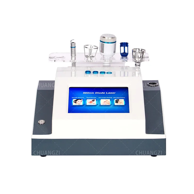 980Nm Laser Diode Vascular Spider Varicose Vein Removal Machine Treatment Fungi Physiotherapy For Nail Lipolisi Commercial Salon