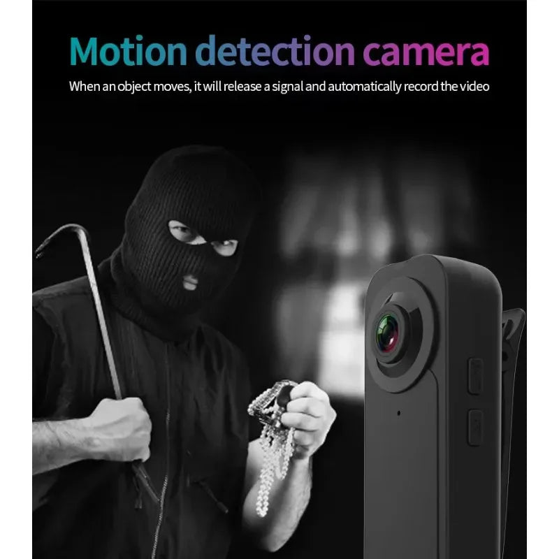 Small HD 1080P Mini Camera Clip Digtal Bodycam Video Recorder Night Vision Motion Detect PC Webcam Camcorder Micro Body Cam