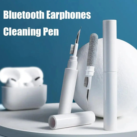 1pc Portable Bluetooth Earphone Plug Cleaning Tool Cleaning Set Dust Cleaning Pen Earphone Plug Cleaning Brush