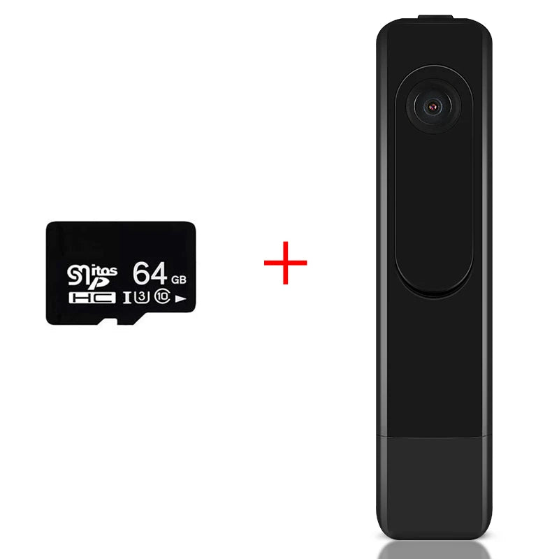 Full HD 1080P Mini Body Camera  Wearable Body Pen Cam Digital Small Sport DV Micro Camcorder  Portable Pocket Cam USB Pulg