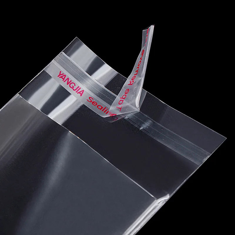 Plastic Clothing Packaging Bags Accessories Gifts Transparent Sealed Bags OPP Self-adhesive Bags Clothes Packaging Bags