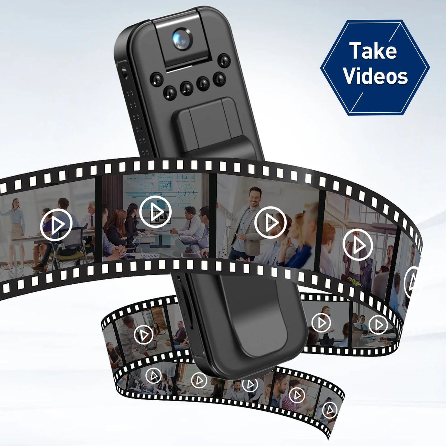 Mini Camera Portable Small Digital Video Recorder Police BodyCam Infrared Night Vision Miniature Camcorder