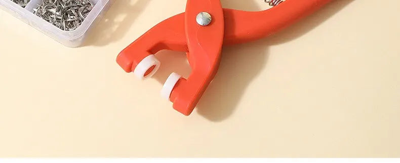 Snap Button Kit,Sets Metal Snap Buttons with Fastener Pliers Press Tool and Box, Rust Proof DIY Press Studs Button Fix Tool