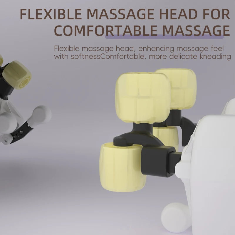Neck And Shoulder Massager Wireless Shoulder And Back Kneading Massage Shawl Trapezius Neck Cervical masajeador