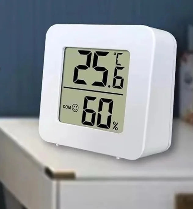 Digital thermometer Indoor Mini Temperature and Humidity Meter Bedroom Meter Portable Electronic Display Humidity and Tempera