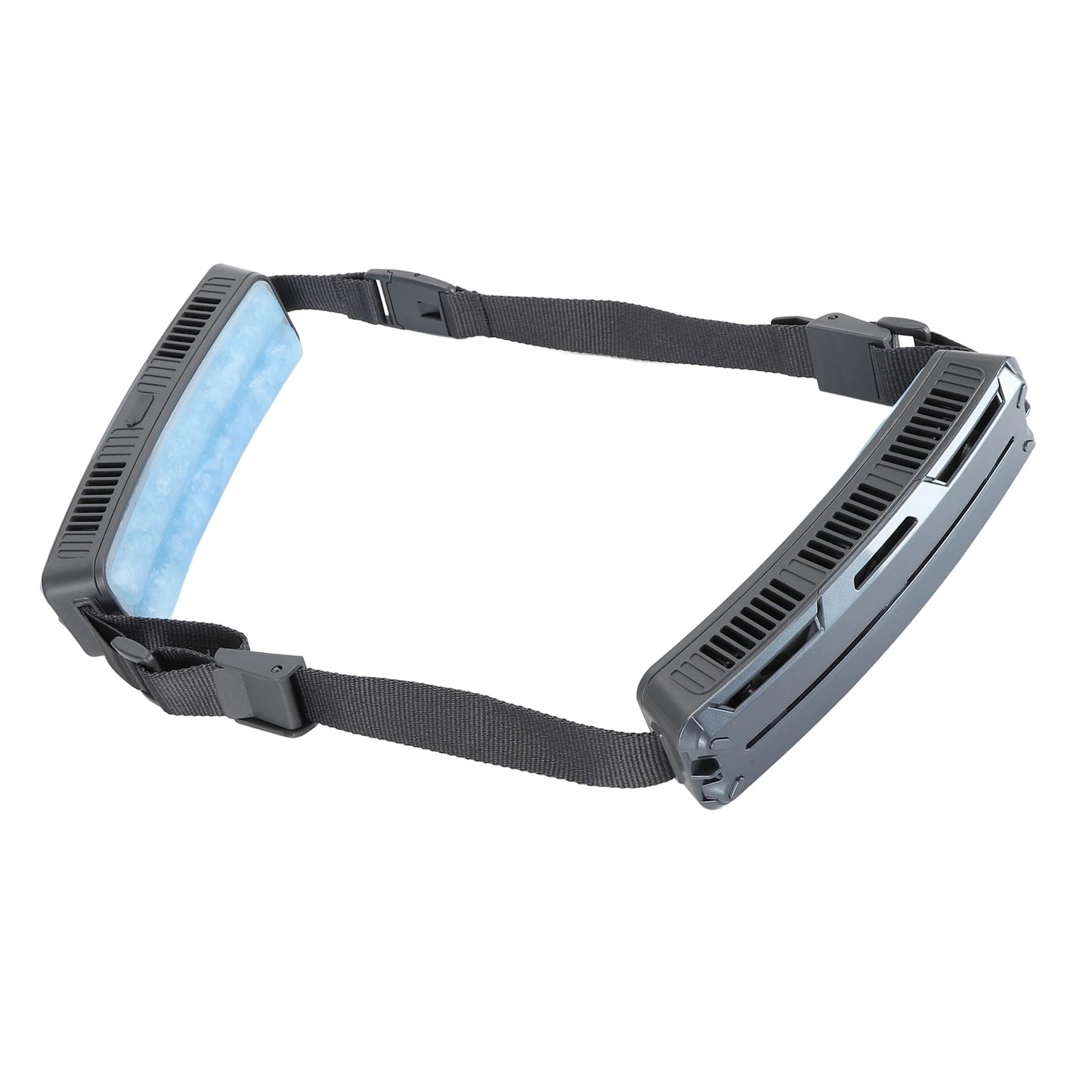 Travel Fan Wearable Waist Fan Multifunctional 3 Speeds Adjustable Ice Compress Efficient Wide Angles Belt Fan for Outdoor Sports