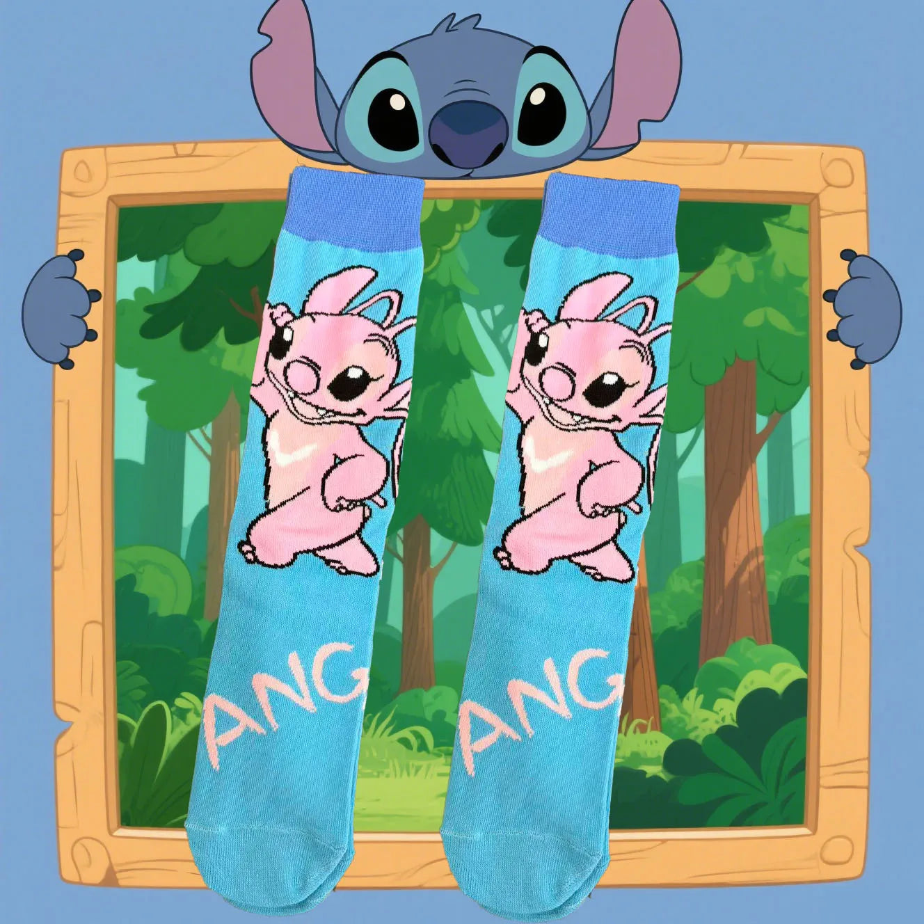 1/4 Pairs Cartoon Anime Cosplay Cool Knitted Long Socks for Men and Women