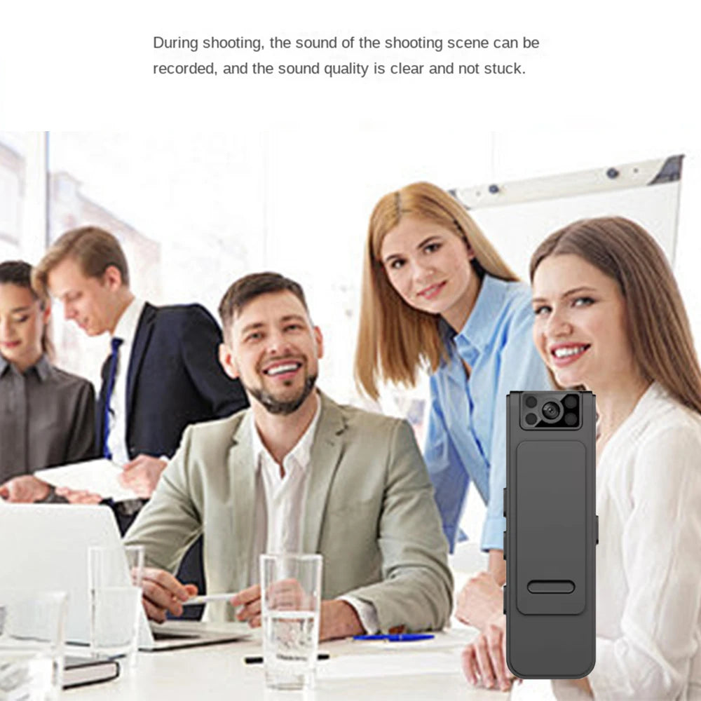 1080P Body Mini Camera Portable  Miniature Camcorder Small Digital Video Recorder Police Infrared Night Vision BodyCam