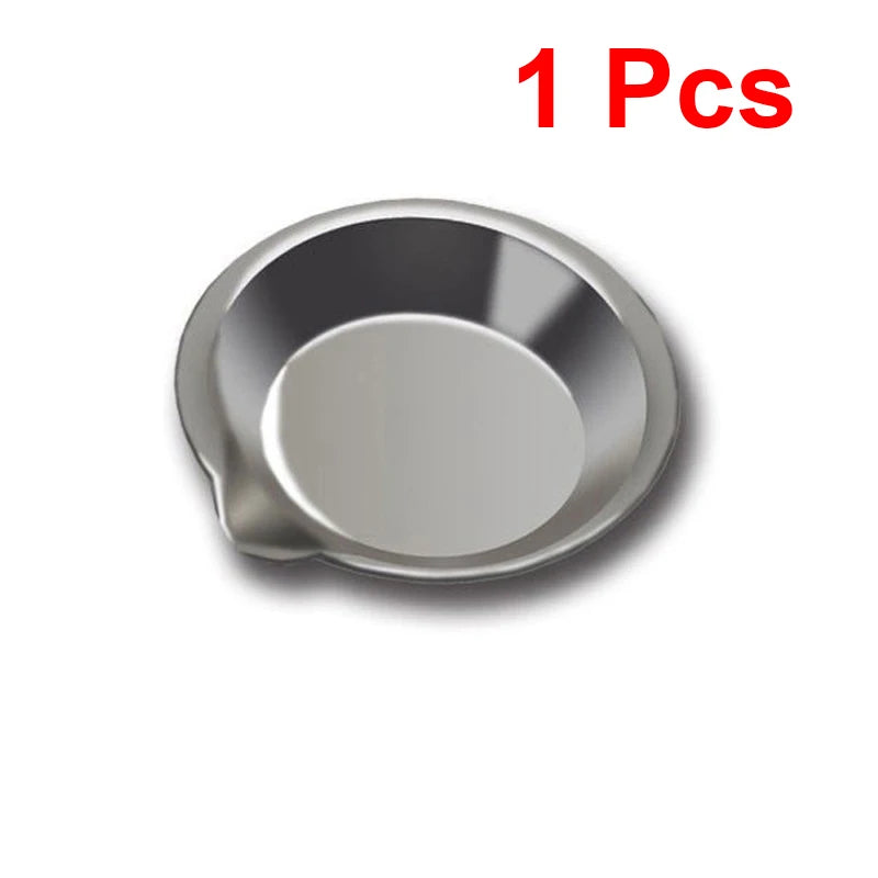 1/5/10Pcs Stainless Steel Painting Color Bowls Oil Paint Trays Paint Color Mixing Cups Color Mixer Children DIY Painting Tools