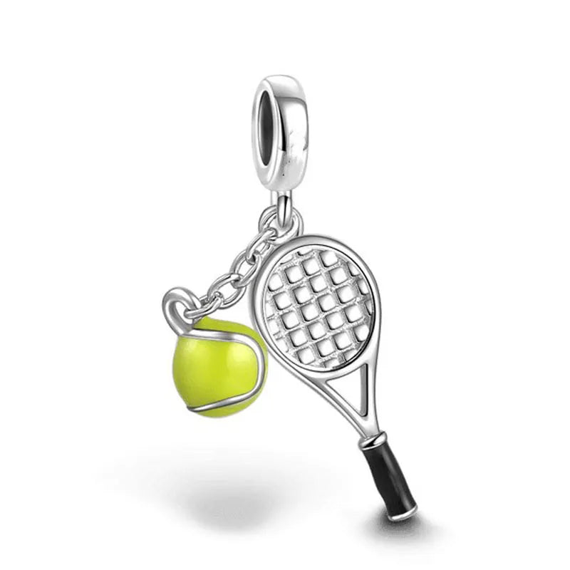 2024 New 925 Silver Swallow Tennis Coco Pendant for Valentine's Day Gift Jewelry Swan Beads fit original bracelet