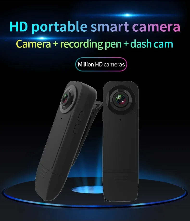 Small HD 1080P Mini Camera Clip Digtal Bodycam Video Recorder Night Vision Motion Detect PC Webcam Camcorder Micro Body Cam