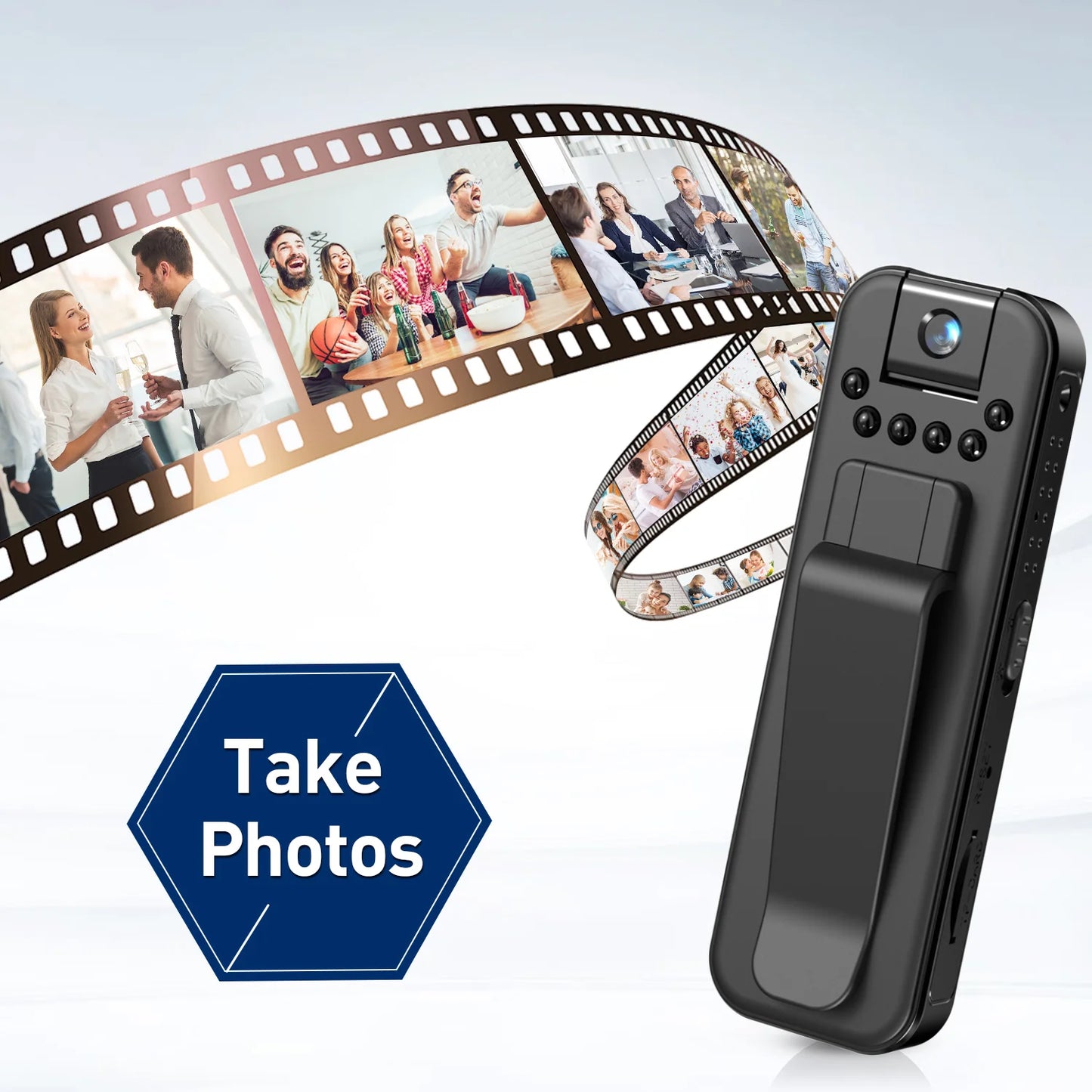 Mini Camera Portable Small Digital Video Recorder Police BodyCam Infrared Night Vision Miniature Camcorder