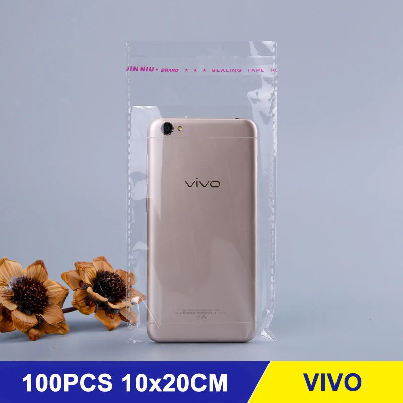Plastic Clothing Packaging Bags Accessories Gifts Transparent Sealed Bags OPP Self-adhesive Bags Clothes Packaging Bags