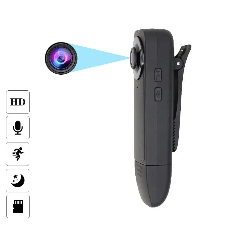 Small HD 1080P Mini Camera Clip Digtal Bodycam Video Recorder Night Vision Motion Detect PC Webcam Camcorder Micro Body Cam
