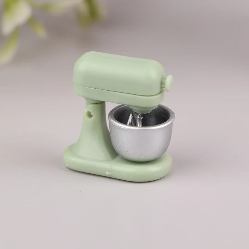 1PC Dollhouse 1/12 Scale Mini Bread Machine Miniature Kitchen Access Toaster Home Decoration Spoon Shovel Cookware Model