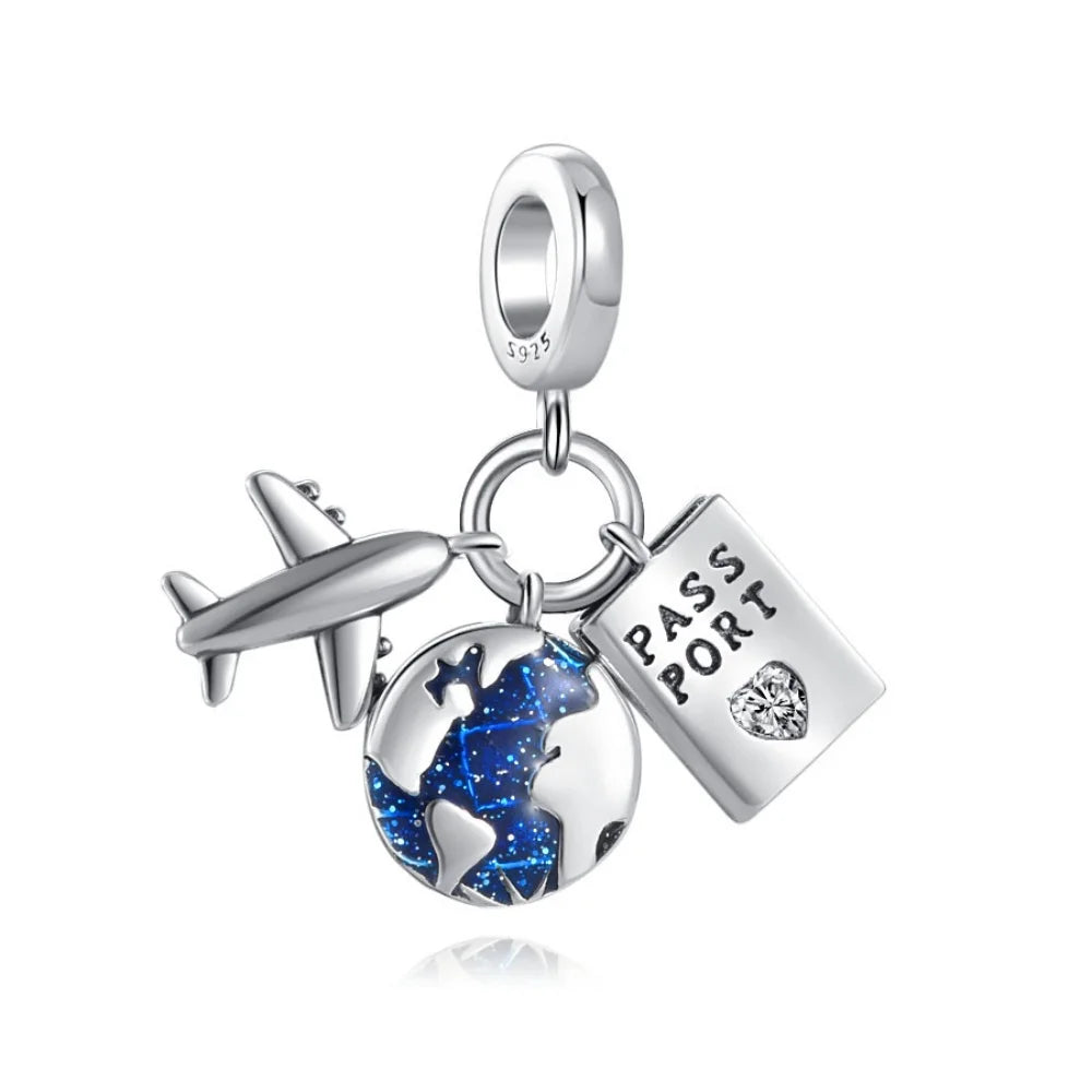 2024 New 925 Silver Swallow Tennis Coco Pendant for Valentine's Day Gift Jewelry Swan Beads fit original bracelet