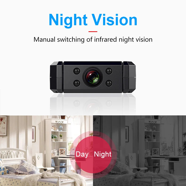 MD90-1 Mini Camcorder 1080P Body Camera Night Vision Sport Outdoor DV Voice Video Recorder Action Cam