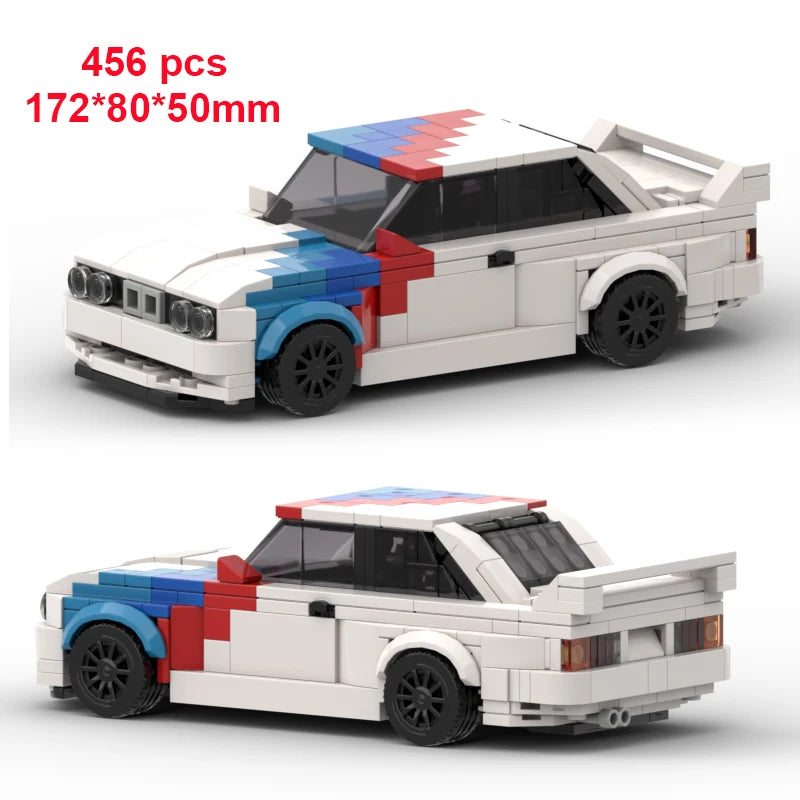City Technical Vehicle Speed  Racing Car Building Blocks Courses Rennen гонки Carreras Moc DIY Model Brick Toys
