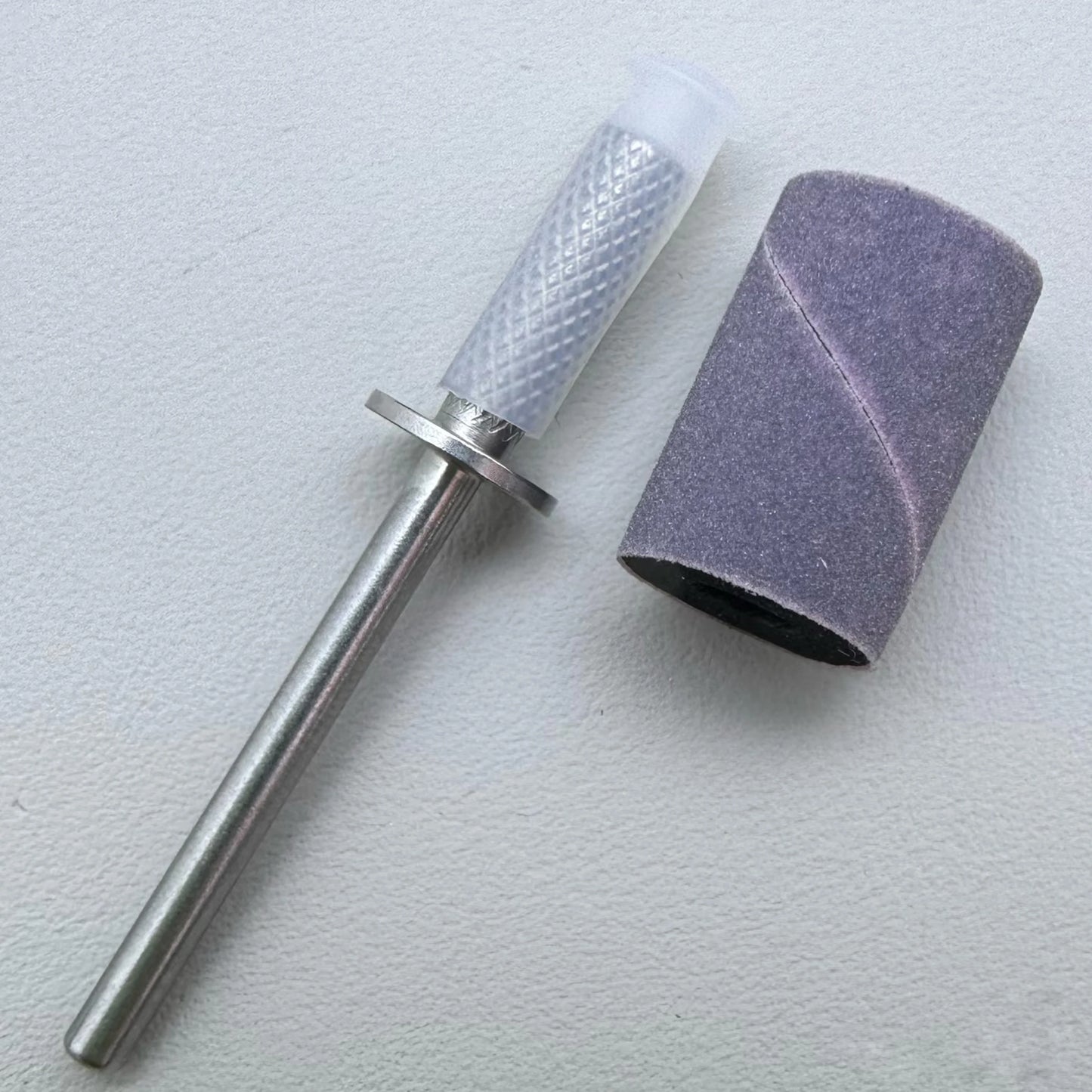 Nail Drill Buffer Bands,Soft Sponge Sanding Bands with 1pc bit,Nail Polish Sanding Buffer Bands, Grit 100#/150#/180# /320#