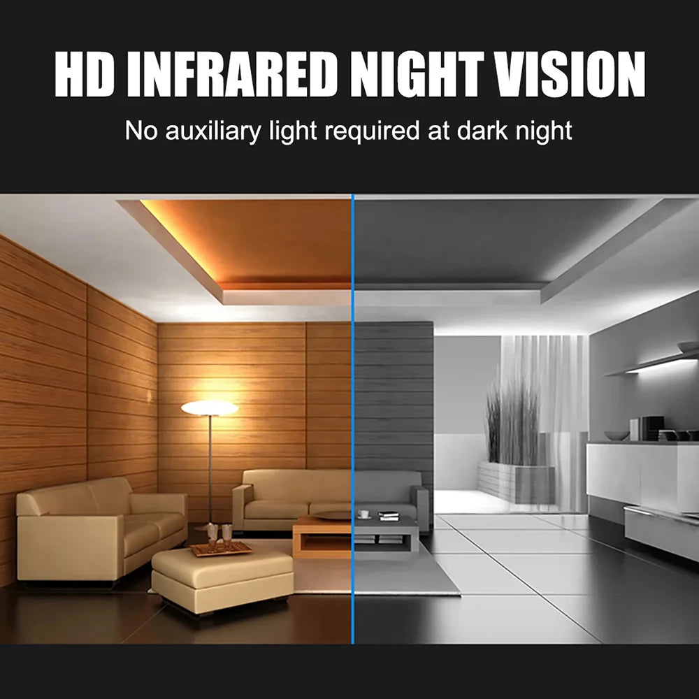 Mini Body Camera 1080P HD Sports CameraRotatable Night Vision Digital Video Recorder 1.3inch Bodycam Police Camera