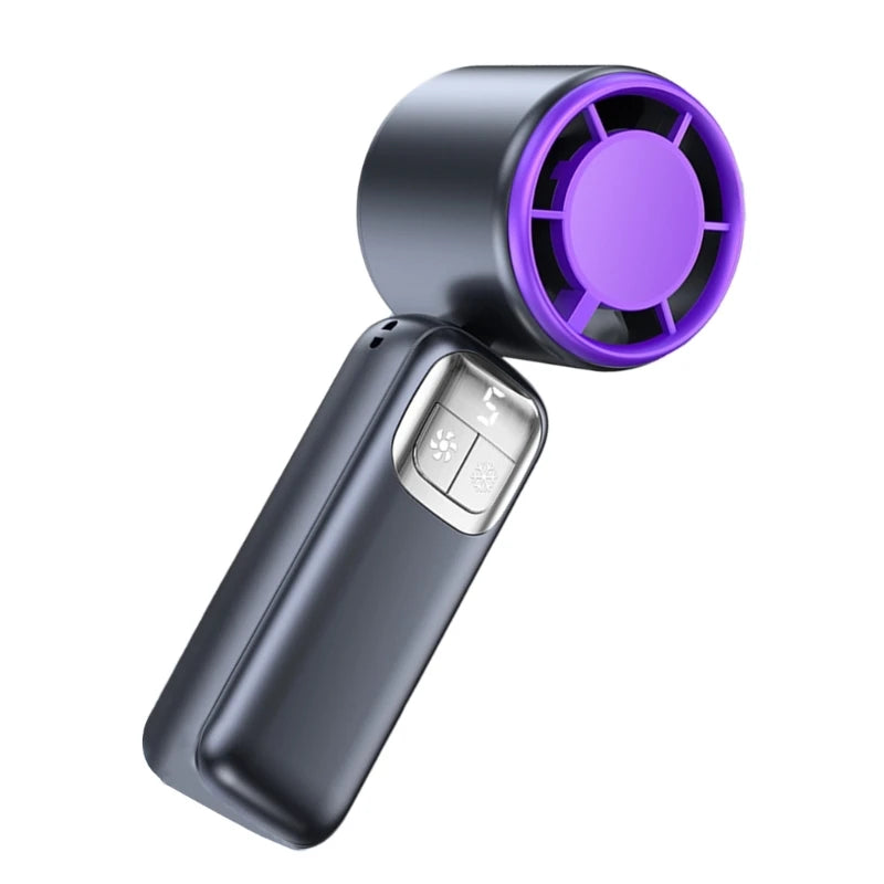 Travel Friendly Fan Rechargeable Battery Plastic Individual Fan Camping Cooling Device Suitable for Outdoor Mobile Use