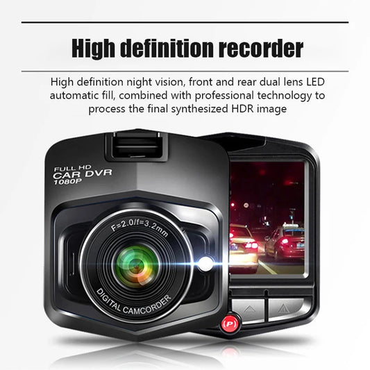 1080P Car DVR Dash Cam for Cars Camera HD Video Recorder for Vehicle Dvrs Night Vision Monitor Parking Vehicle Camera