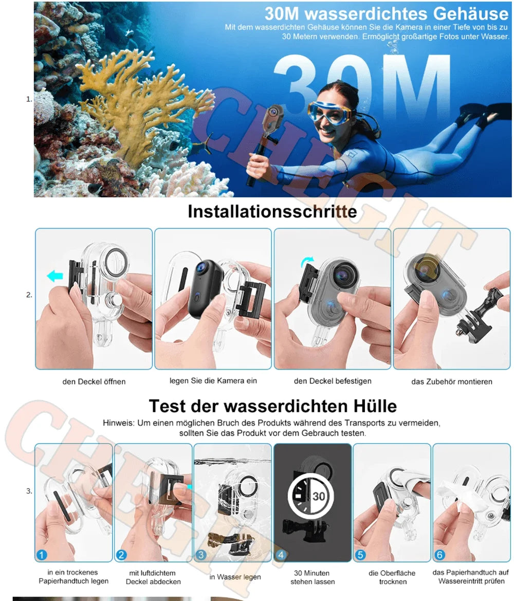 4K FHD POV Collar Cam Small Sports Camera Magnetic Necklace Pets Camcorder Mini Wireless WiFi H88 Bodycam Recording Vlog Selfie