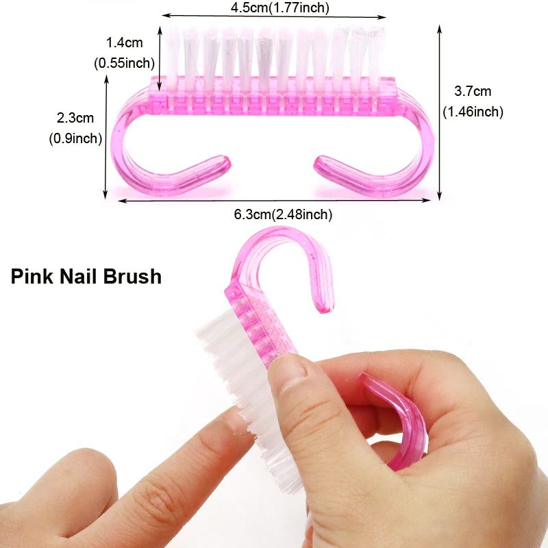 8pcs/Set Nail Manicure Care Tool Kit Nail Buffer Professional Nail Files Brush Manicure Pedicure UV Gel Nails Polish Art Tools