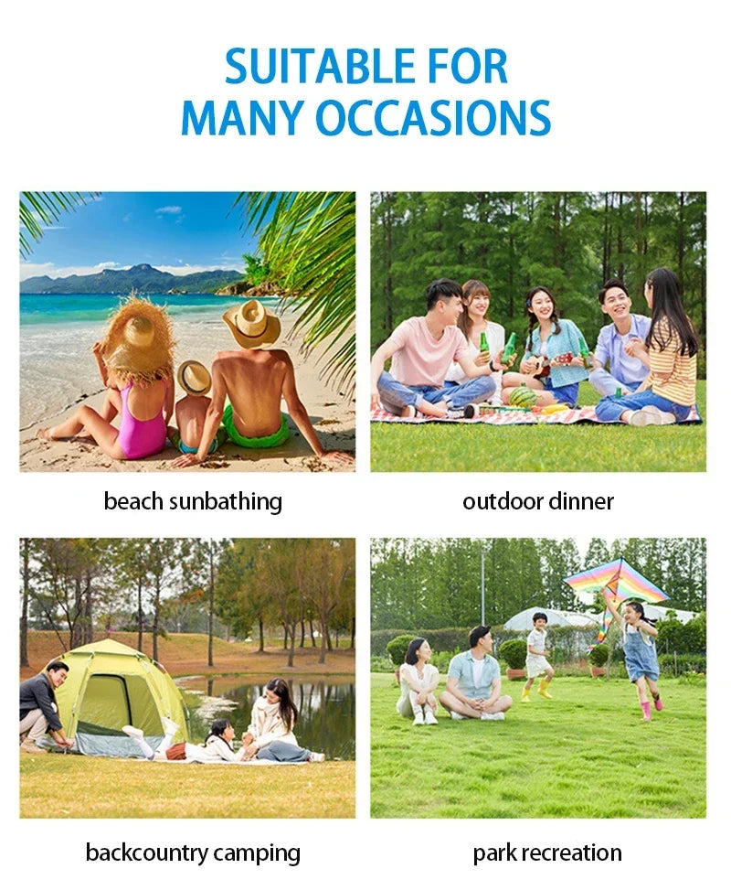 Honeycomb Massage Mat 6-Fold XPE Cushion Outdoor Hiking Camping Training Park Foldable Pillow Picnic Sitting Moisture-proof Pad