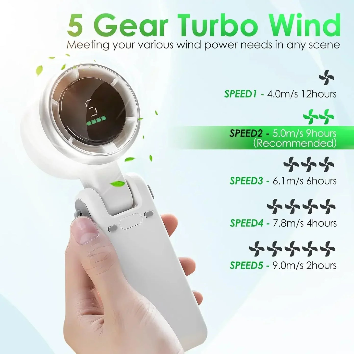 Portable Fan Вентилятор Portable Fans Help Reduce Reliance on Air Conditioning, Saving Energy and Lowering Electricity Bill
