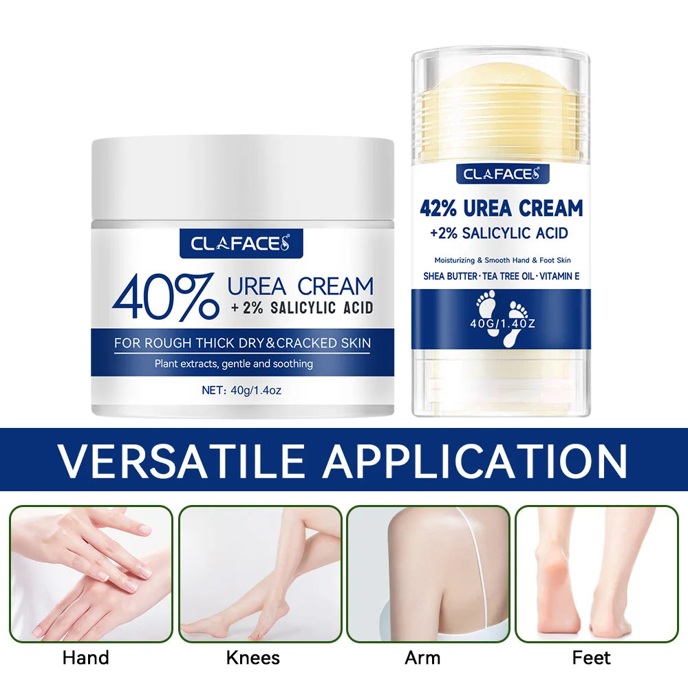 Foot Care Set | Removes Dead Skin and Repairs Cracked Heels | 48 Hours Moisturizing | Family Size Large Capacity