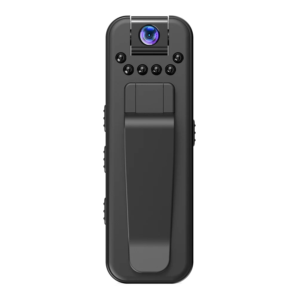 HD 1080P  Body Cam Motion Detection Mini Camera with Back Clip Infrared Night Vision Miniature Camcorder Small Body Camera