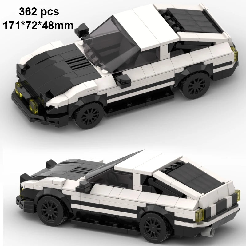 City Technical Vehicle Speed  Racing Car Building Blocks Courses Rennen гонки Carreras Moc DIY Model Brick Toys