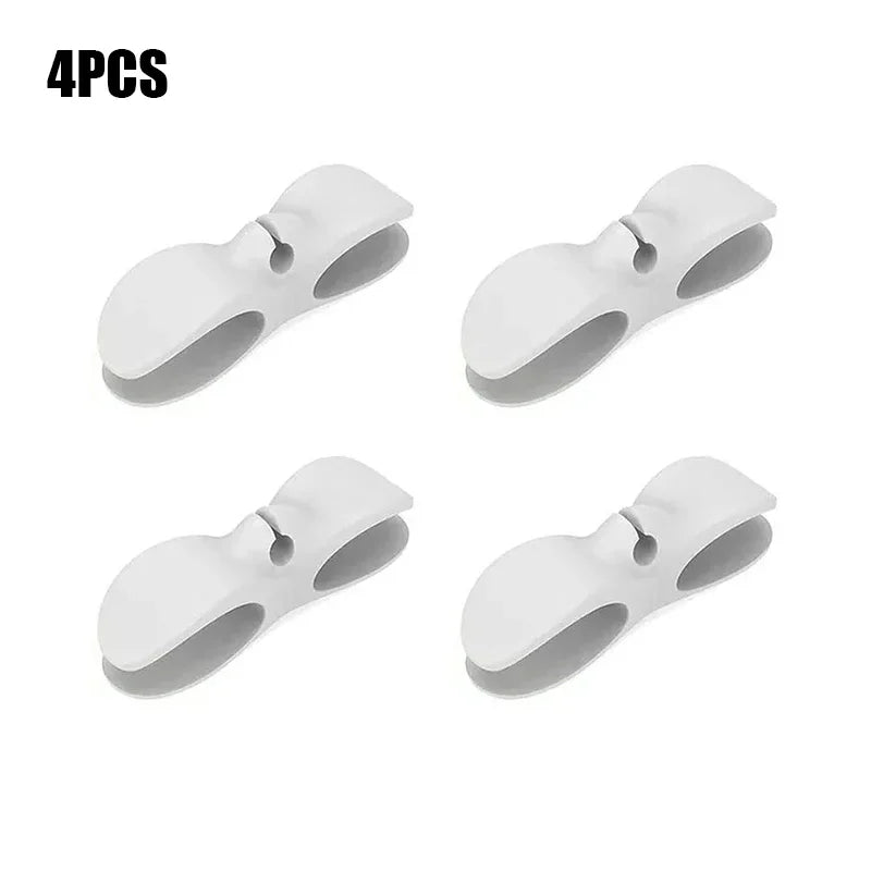MAOYYE 6pcs/4pcs Cable Winder Cable Clip Holder Cable Organizer Easy To Install Multi-function Suitable For Kitchen Appliances