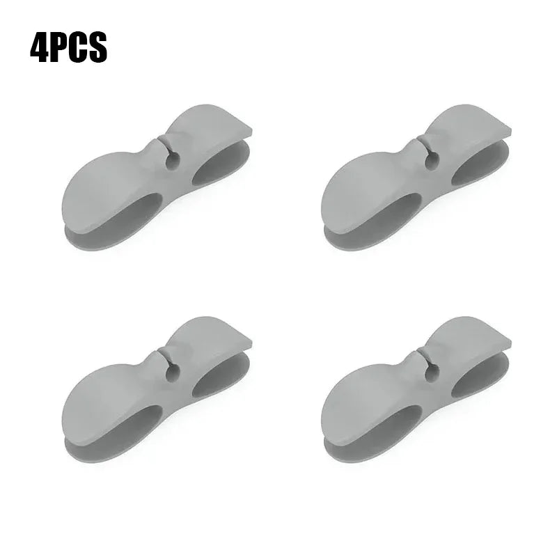 MAOYYE 6pcs/4pcs Cable Winder Cable Clip Holder Cable Organizer Easy To Install Multi-function Suitable For Kitchen Appliances