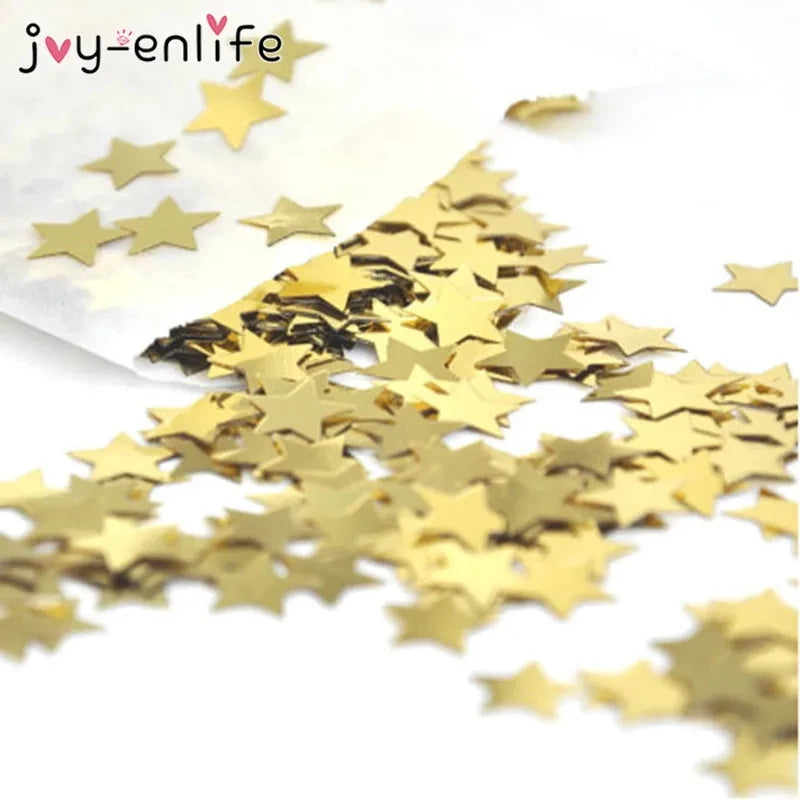 1/2bag Golden Heart Confetti Wedding Confetti Scatter For Birthday Party Valentine's Day Wedding Table Decoration Supplies