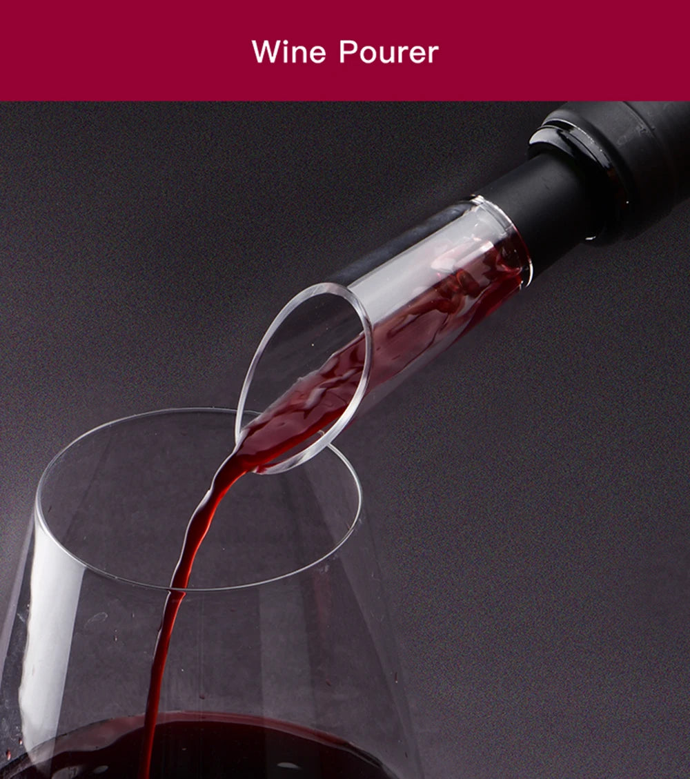 Electric Wine Opener USB Rechargeable Automatic Large Battery Powered Effortless Bottle Opener For Kitchen BarTools Party Gift