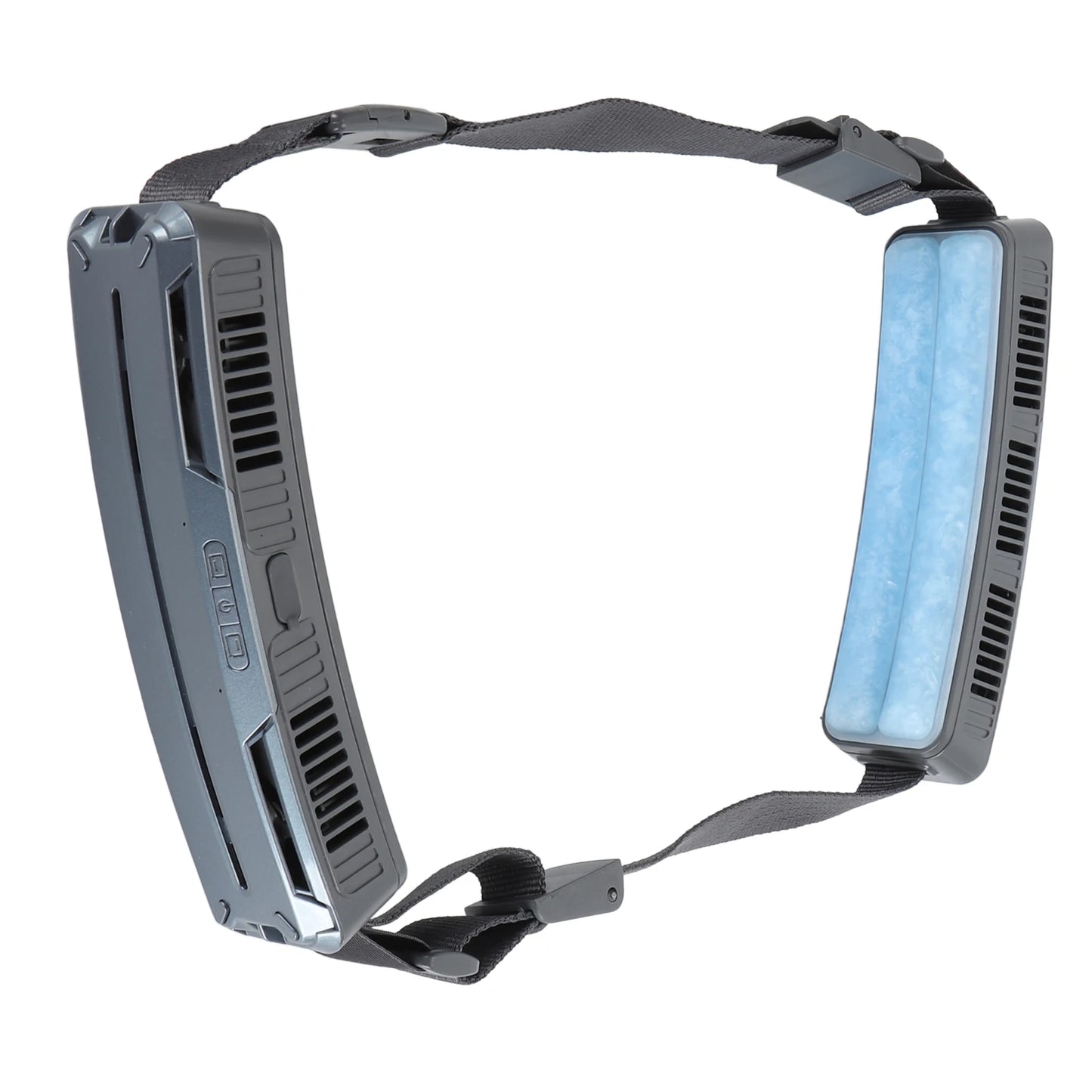 Travel Fan Wearable Waist Fan Multifunctional 3 Speeds Adjustable Ice Compress Efficient Wide Angles Belt Fan for Outdoor Sports